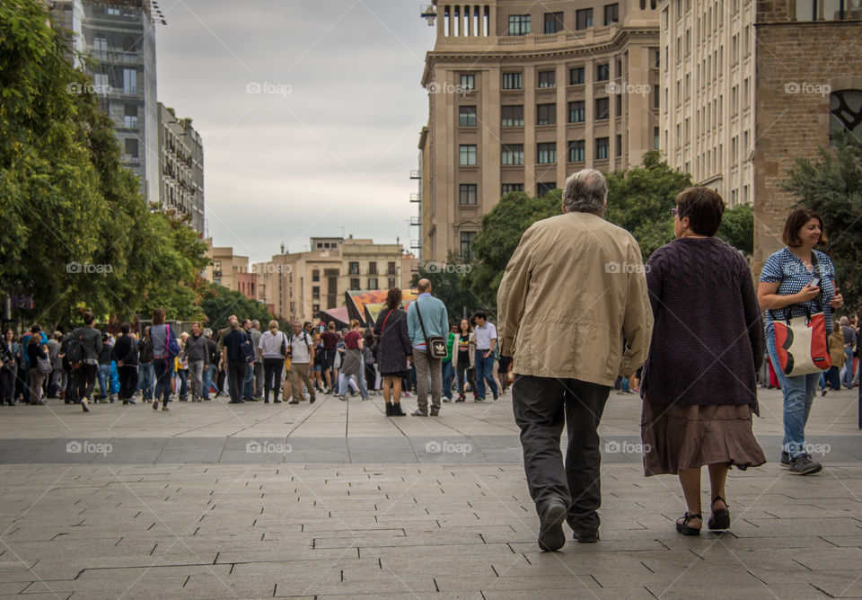 Strolling through Barcelona 