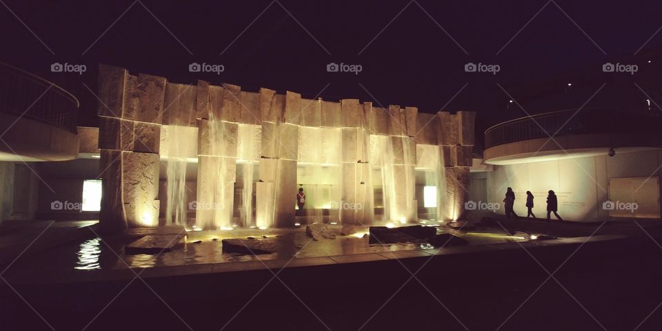 fountain at yerba Buena park