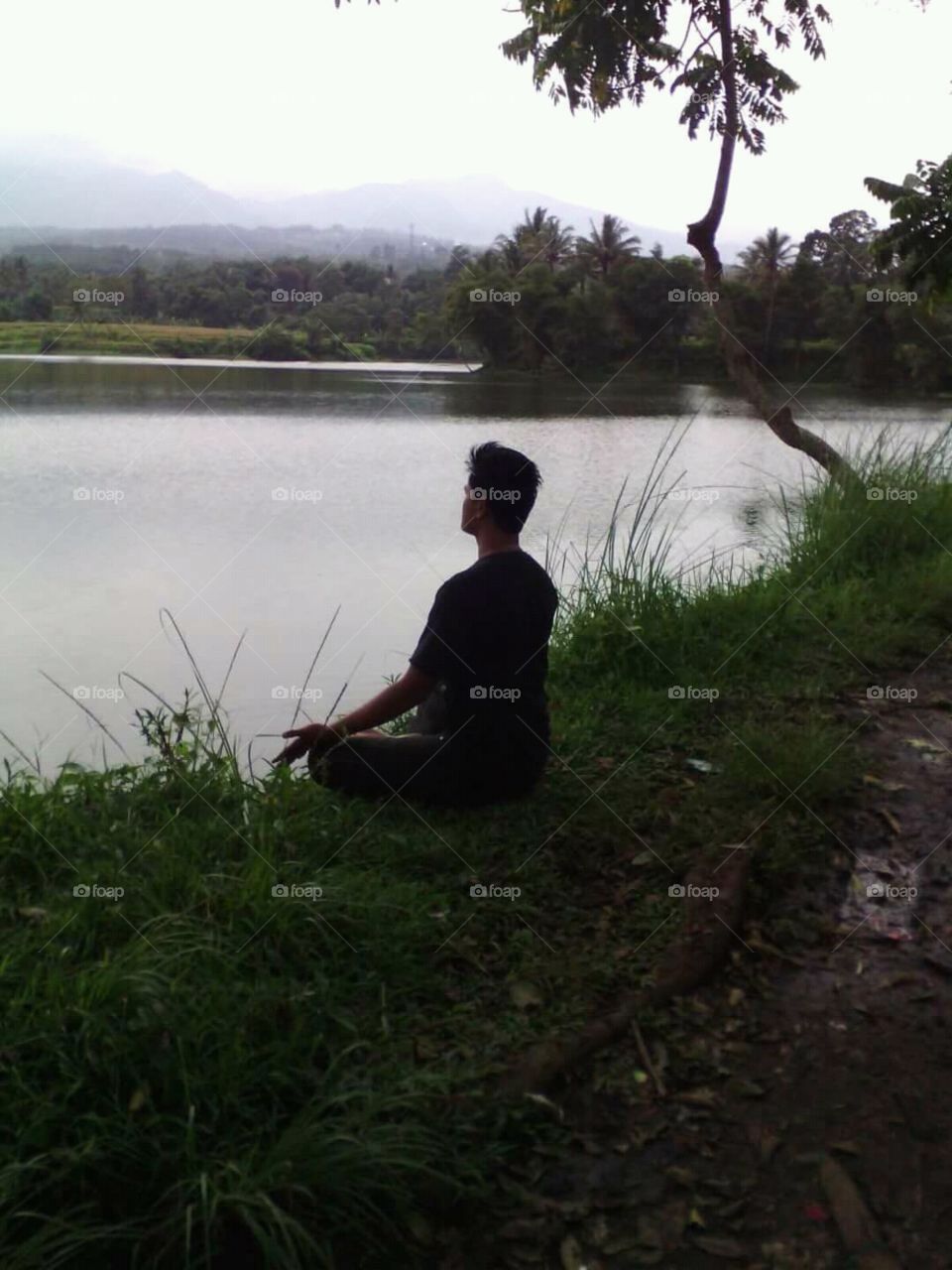 lake meditation