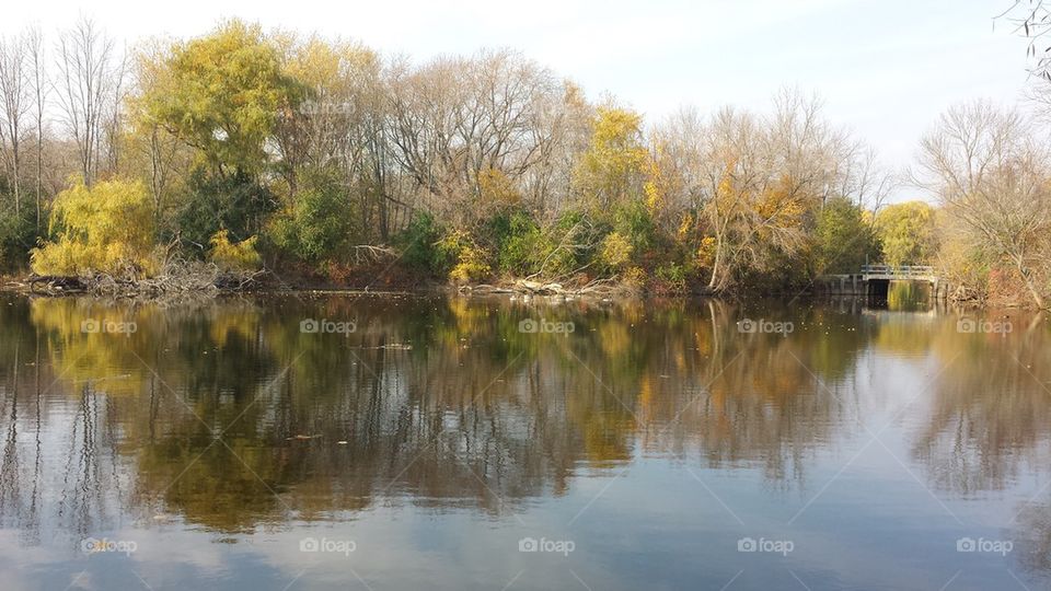 water reflection