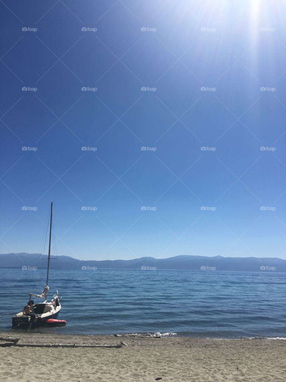 Lake Tahoe sail boat