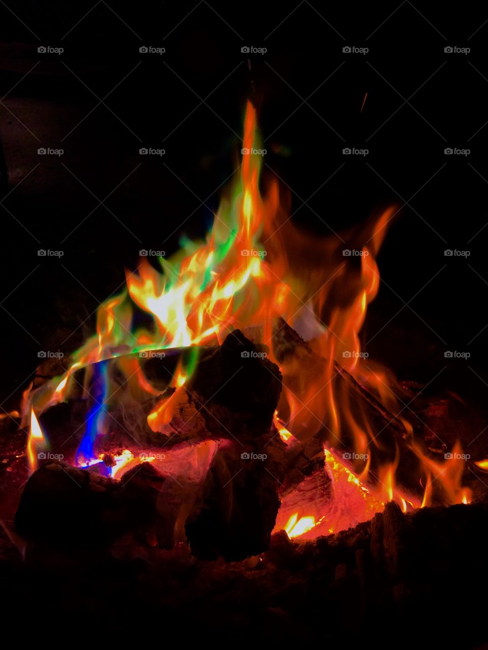 Campfire color 