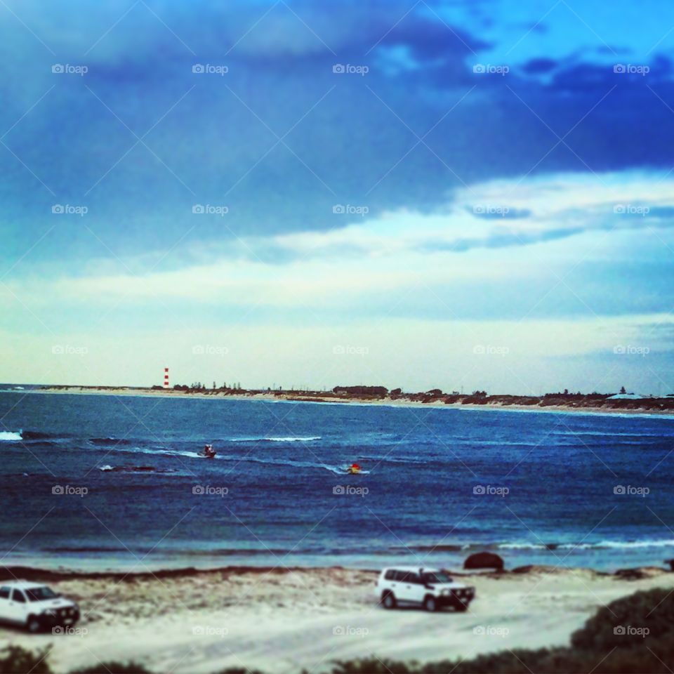 Geraldton 
View of Point Moore Lightouse 
From Seperation Point lookout
Local yokel boat ramp 