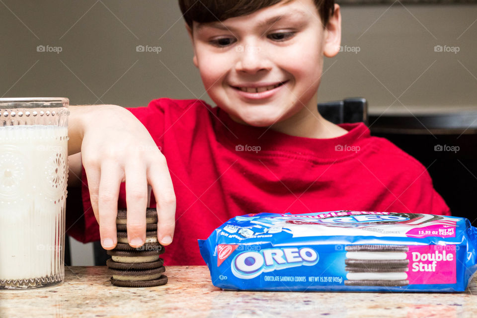 He Loves Oreos