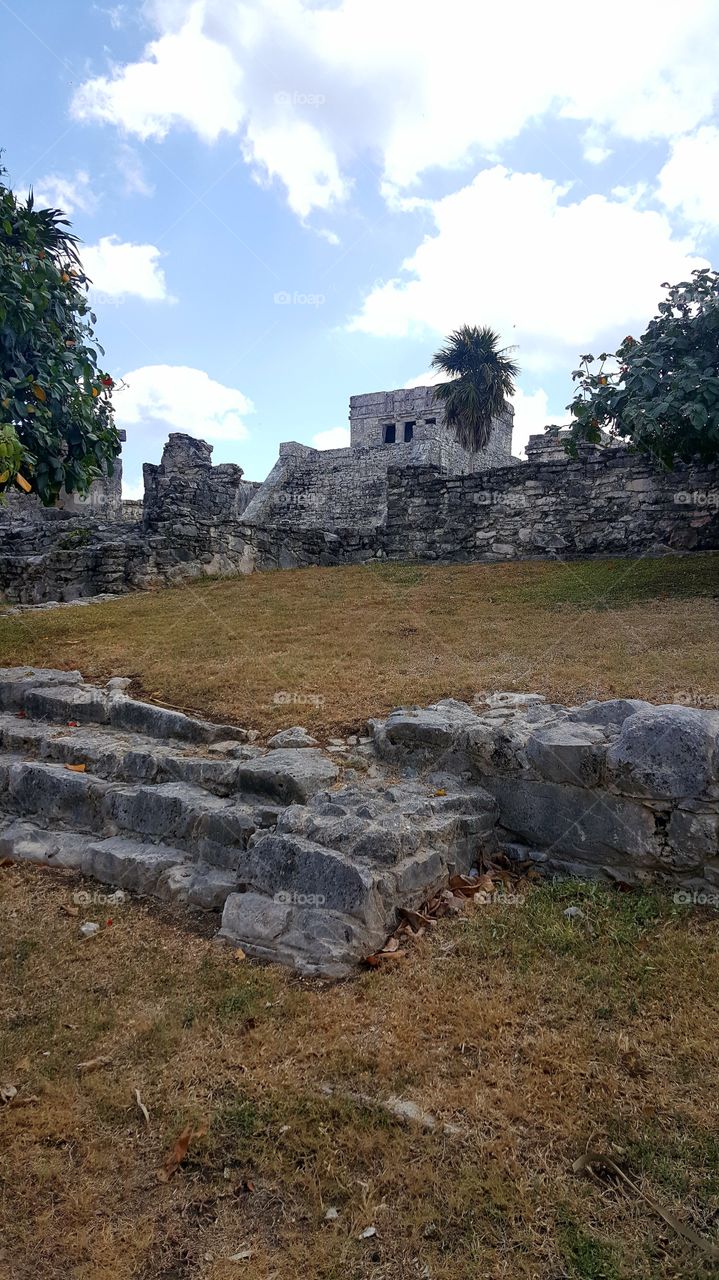 Mayan ruins at Tu