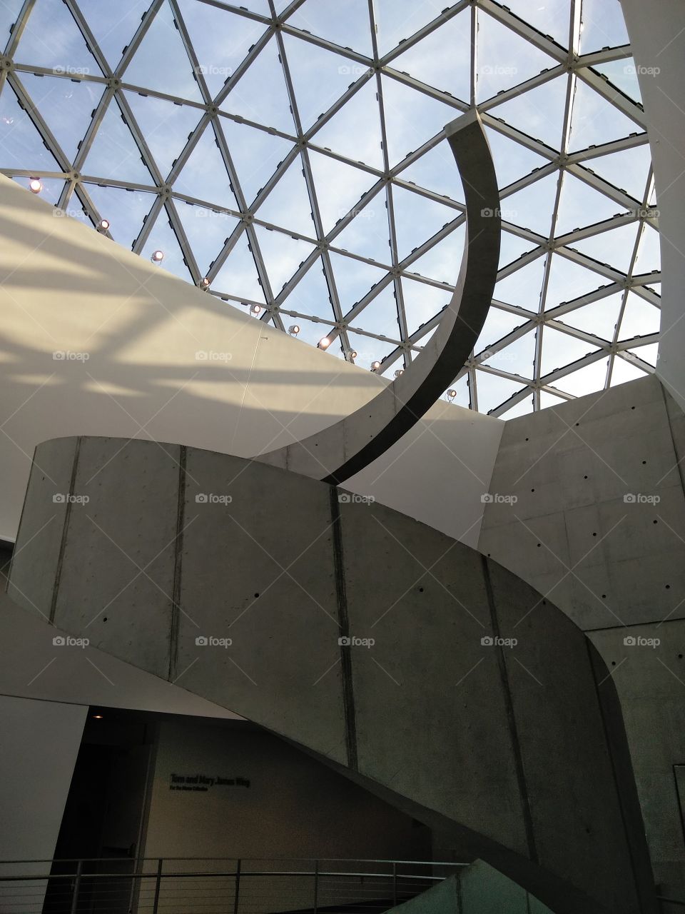 Top of stairs - Dali Museum