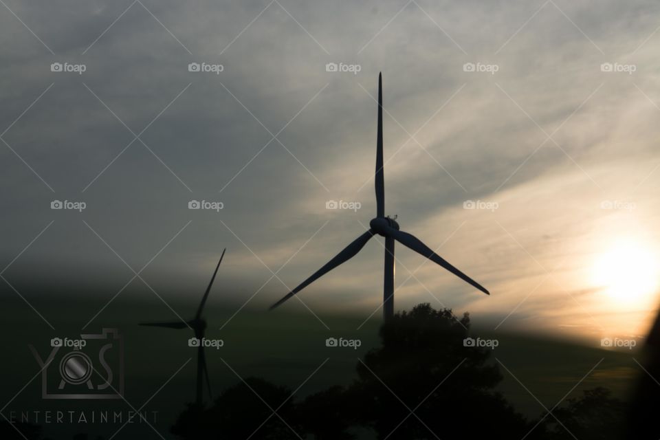 Electricity, Wind, Windmill, Power, No Person