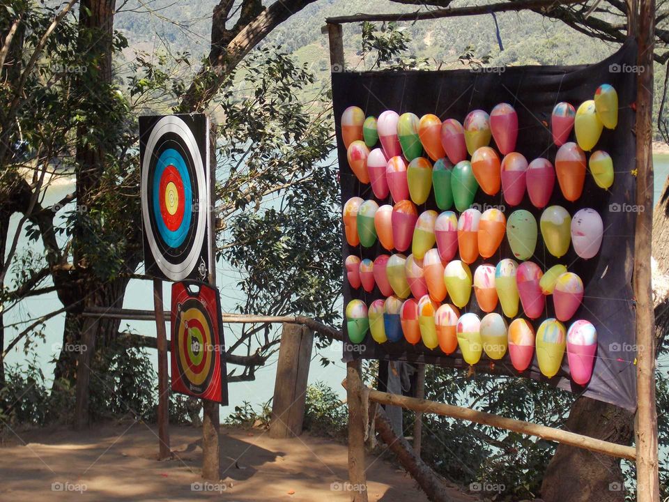 balloon target