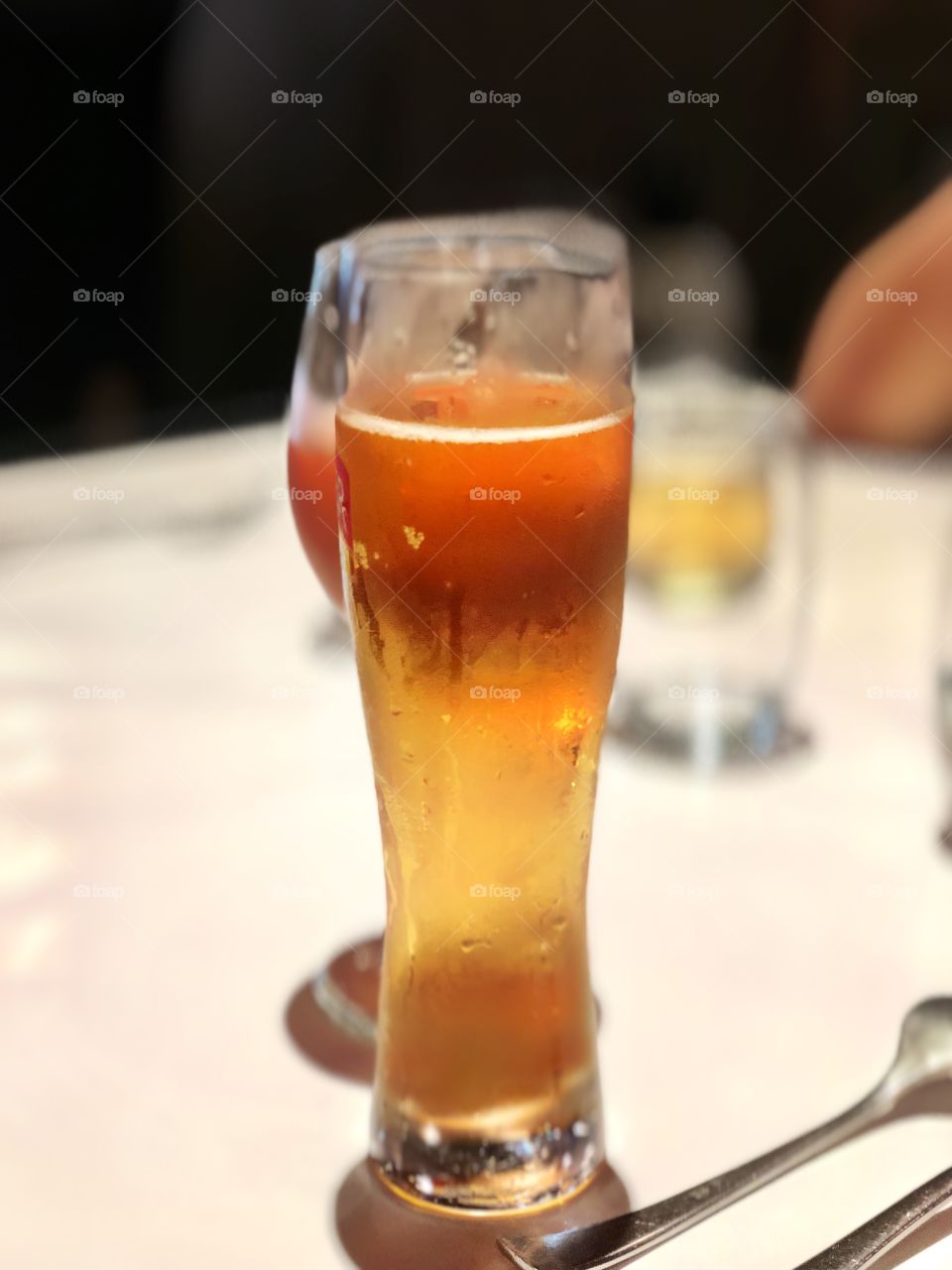 Glass of beer