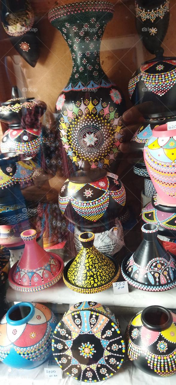 Moroccan pottery