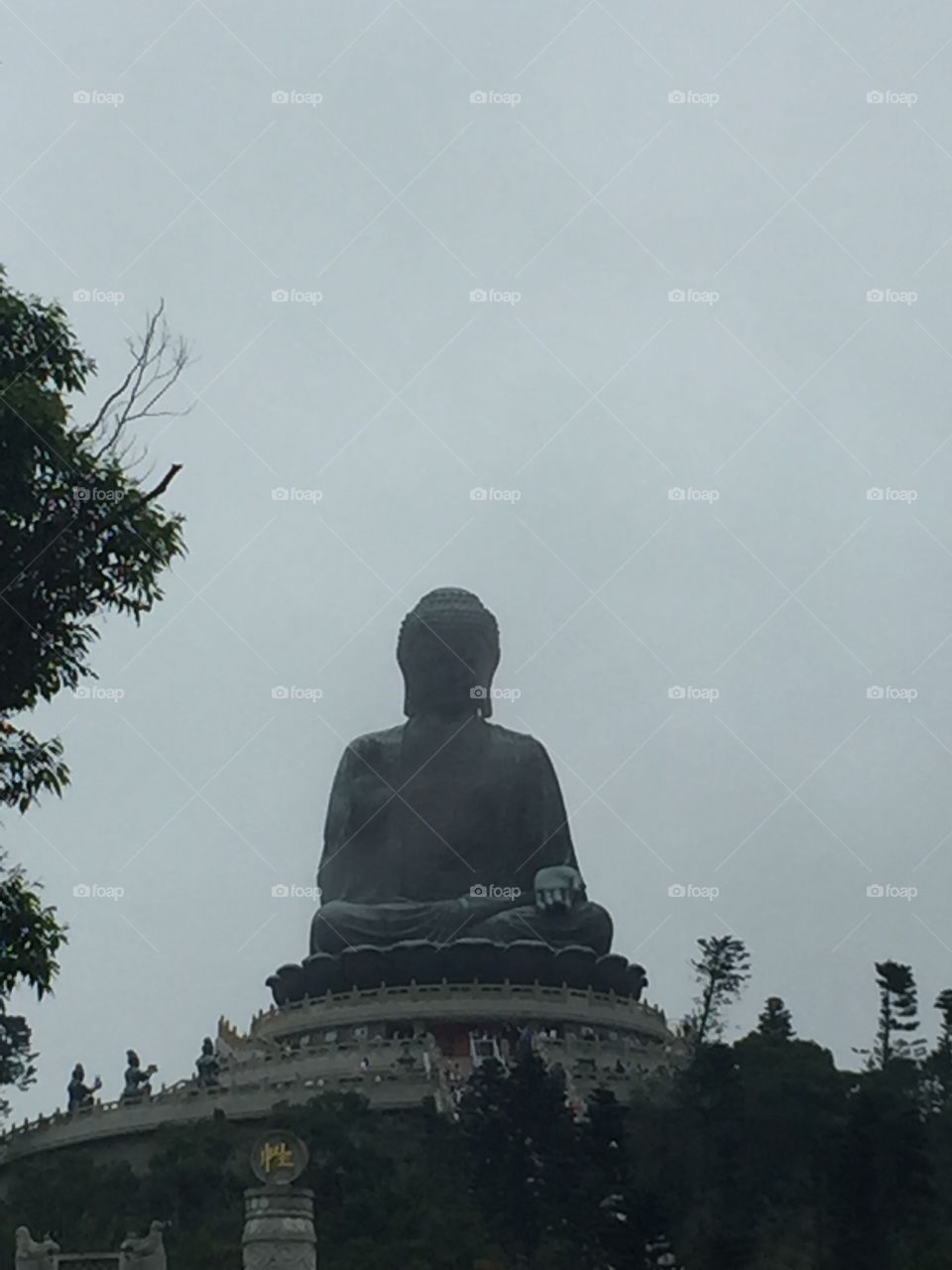 “Tian Tau Sacred Buddha Statue Hong Kong & Chinese Symbolic Statue. Ngong  Ping, Lantau Island, Hong Kong. Copyright Chelsea Merkley Photography 2019. “