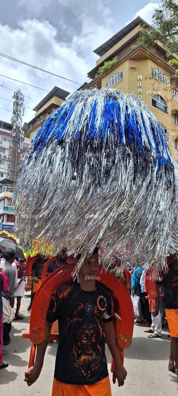 kerala traditional art kavadi