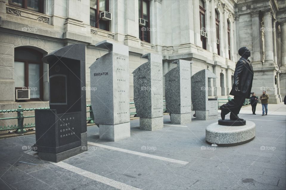 City Hall (Octavius Cotto Statute)