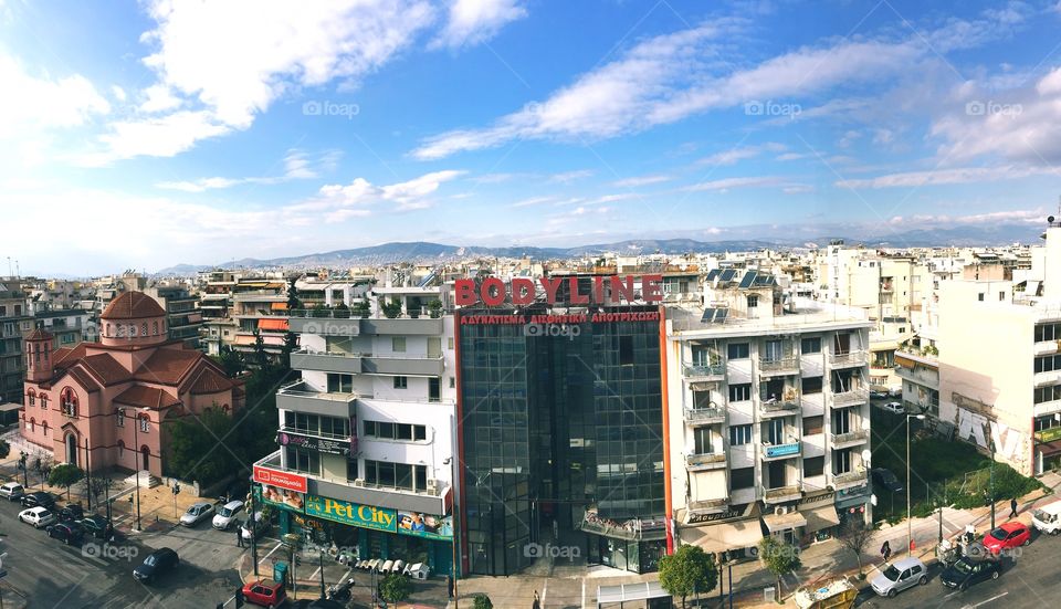 Athens above 