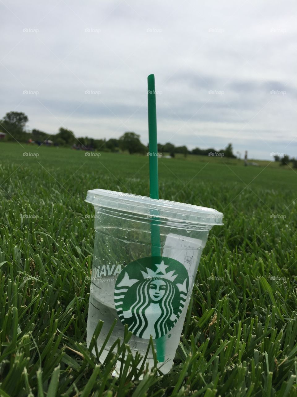 Starbucks! Water