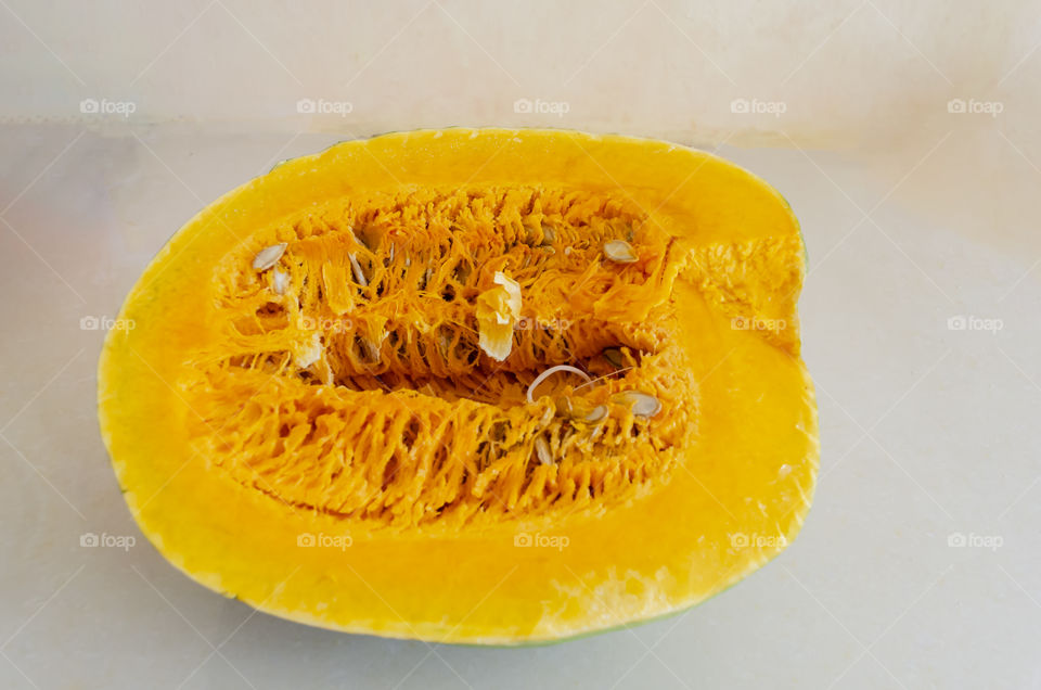 Pumpkin Cross Section