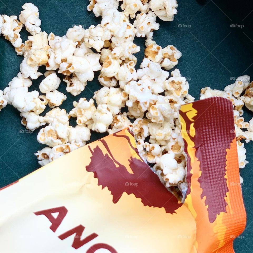 Tasty popcorn grains  