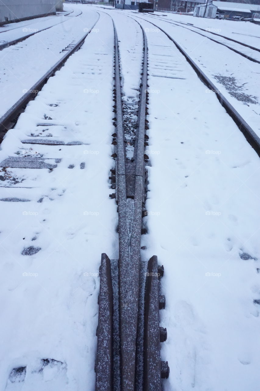 where the tracks split
