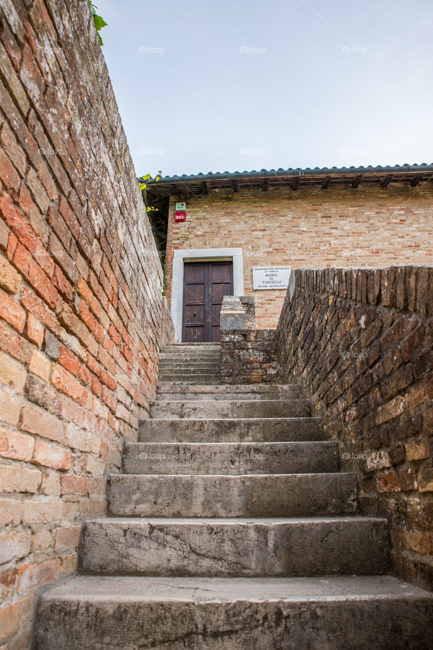 Step, Architecture, Old, Wall, Building