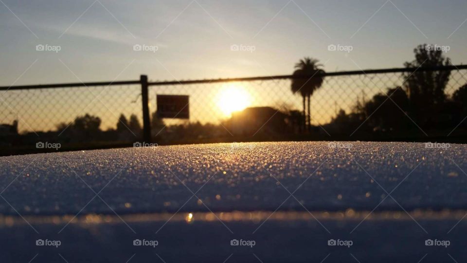 Sunrise and Frost