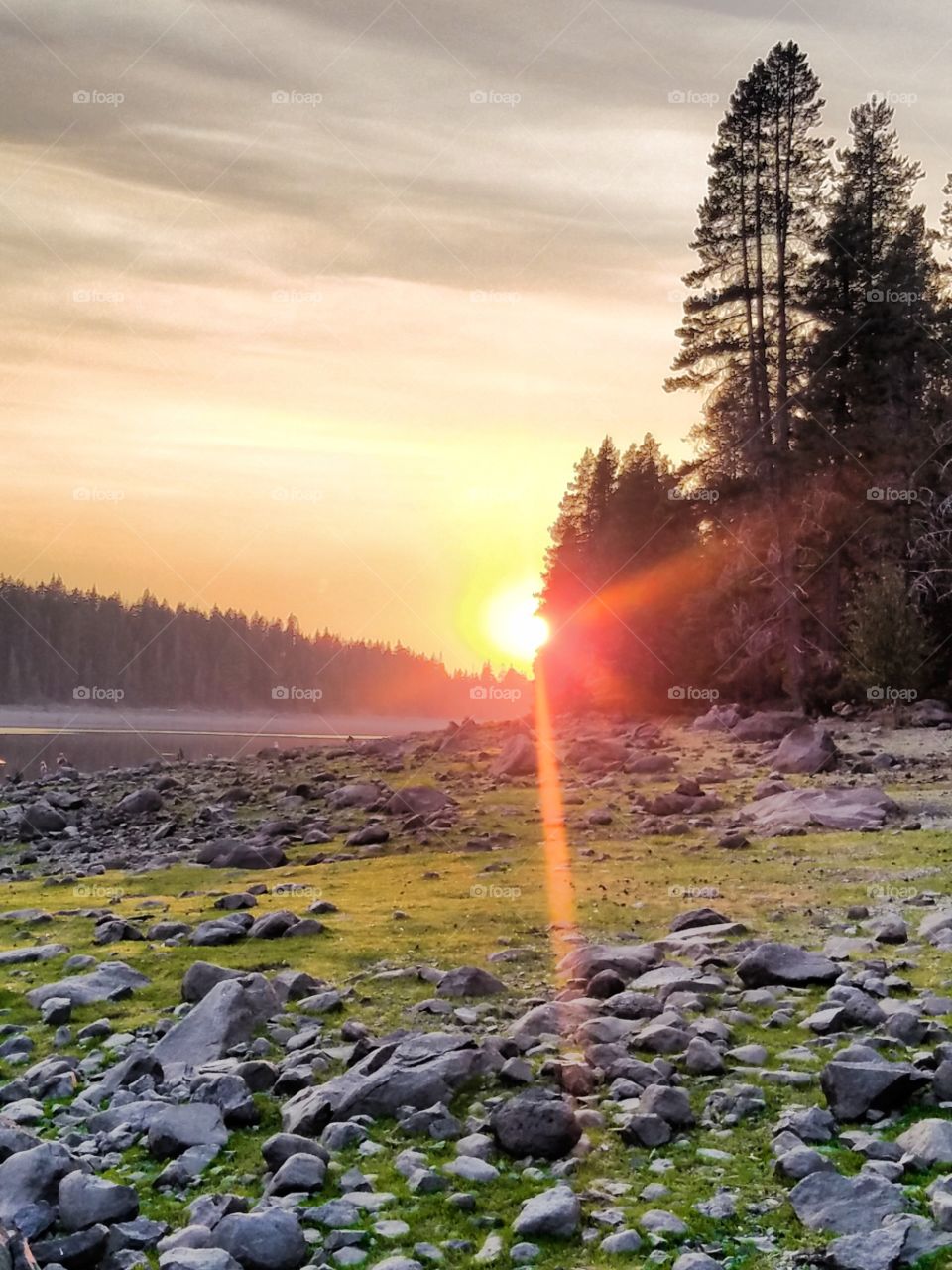 Philbrook lake,  California