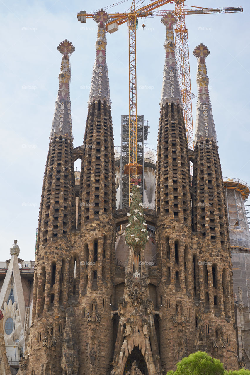 Torres de la Sagrada Familia 