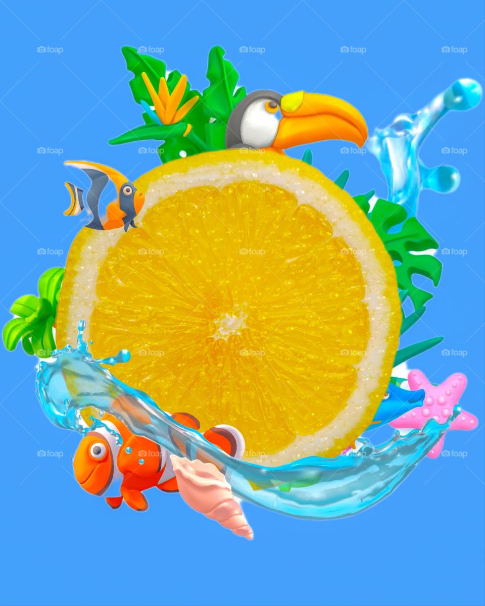 multicoloured animation