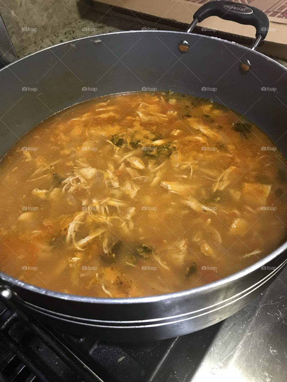 homemade tortillas soup 