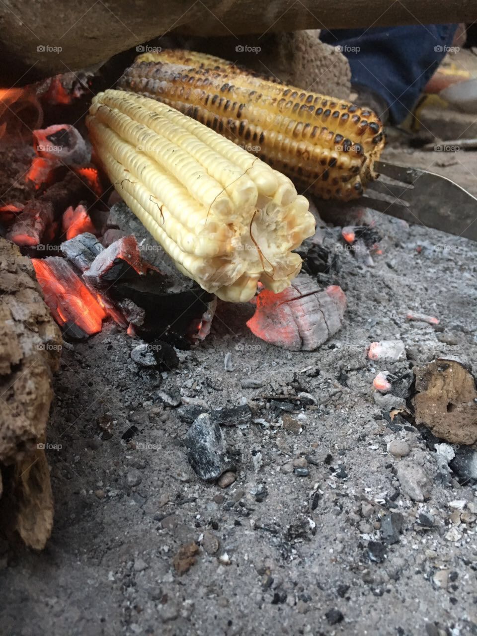 corn on the coals.