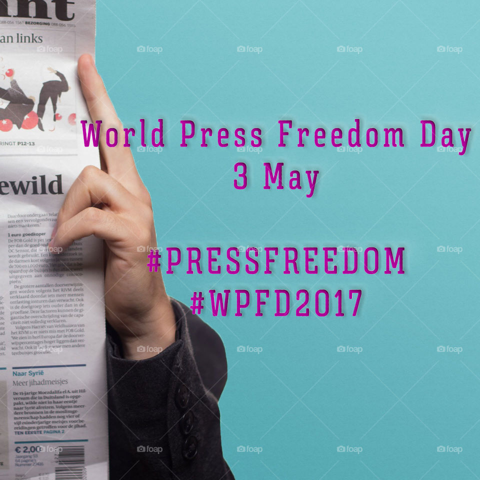 World press freedom day 3 May 