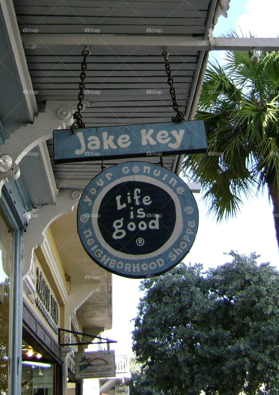 Key West. Key West sidewalk