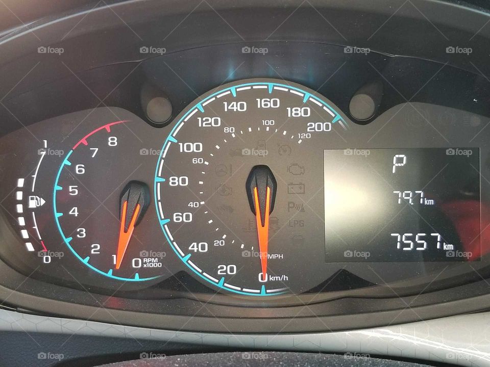 Dashboard Speedometer Odometer