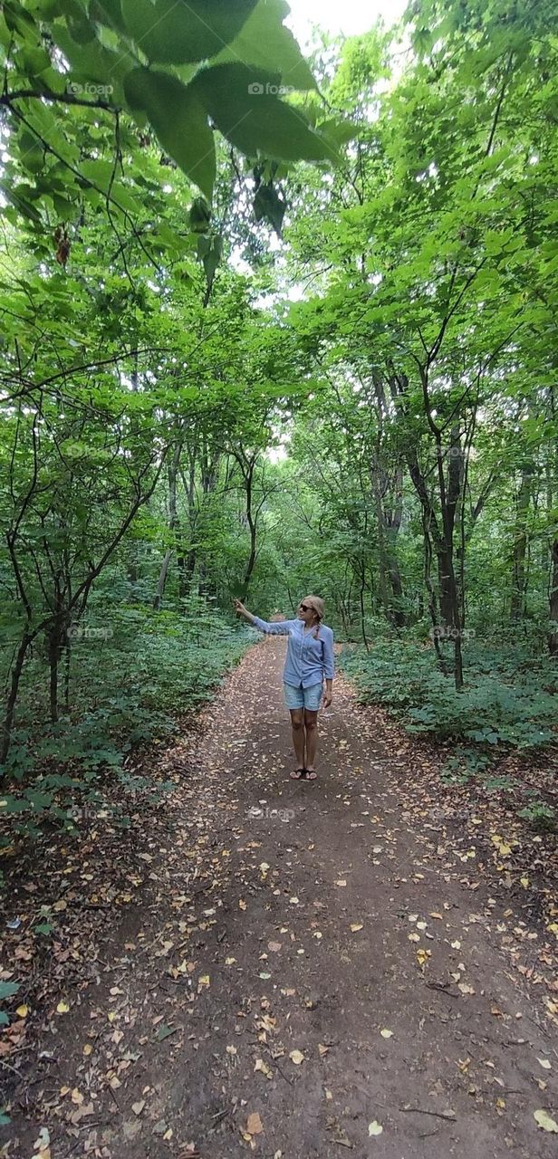 Be authentic let's go on a hike