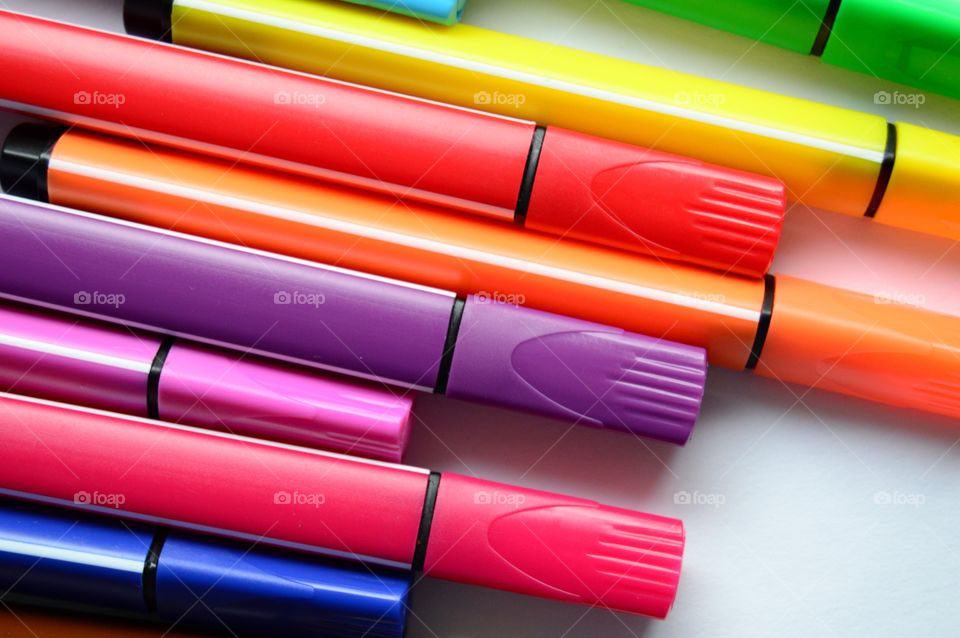 Beautiful, colorful markers