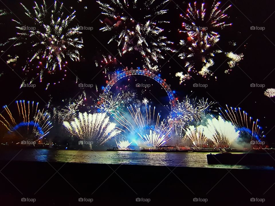 Festival, Fireworks, Celebration, Christmas, Party
