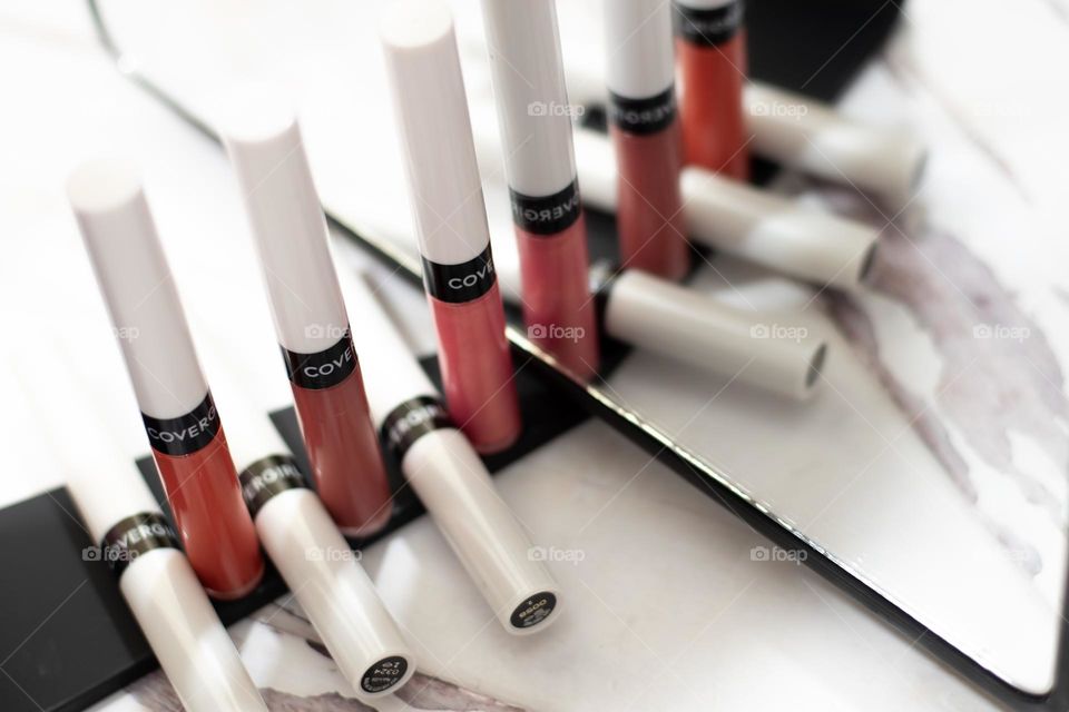 Playing with skincare and reflection