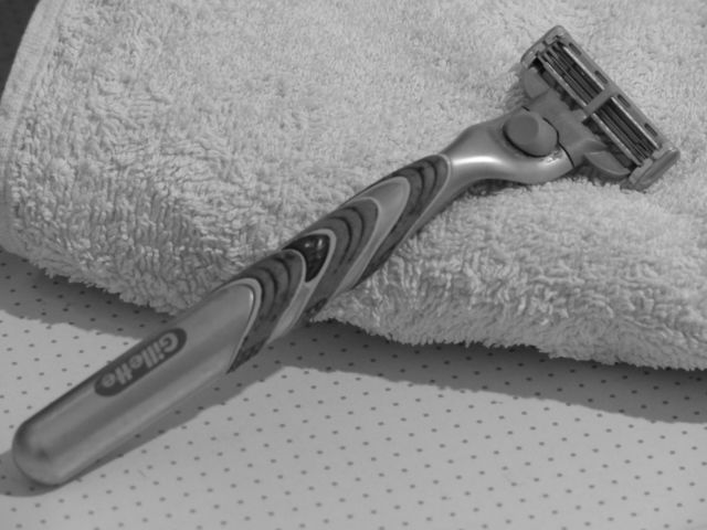 The ritual of shaving