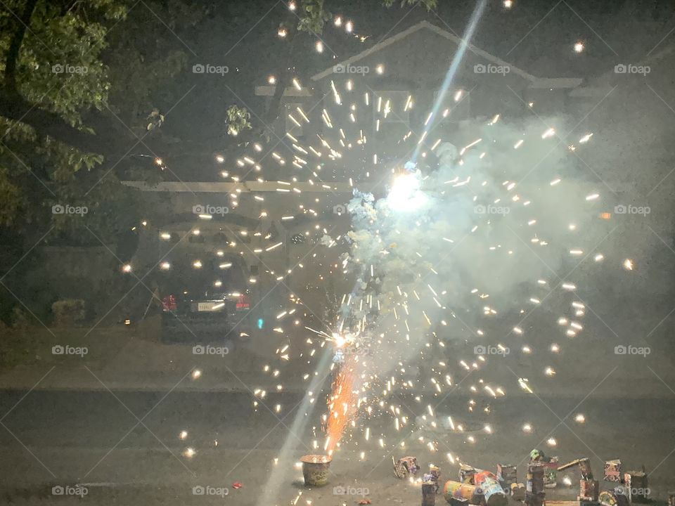 Fireworks USA Independence Day - Fourth of July 