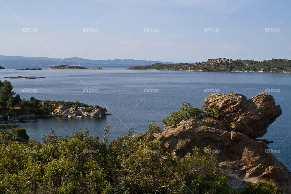 Mediterranean seascape