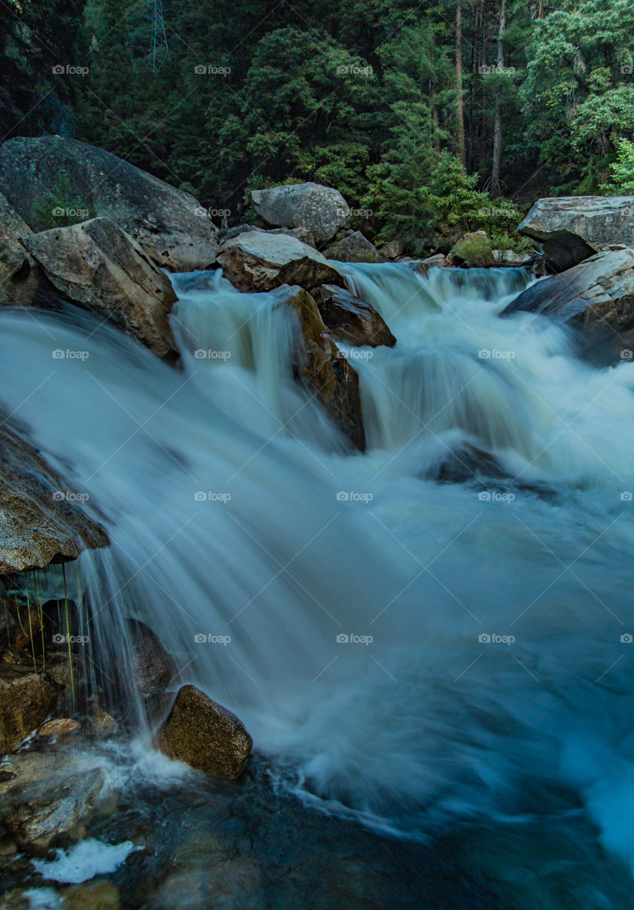Waterfall, Water, No Person, River, Stream