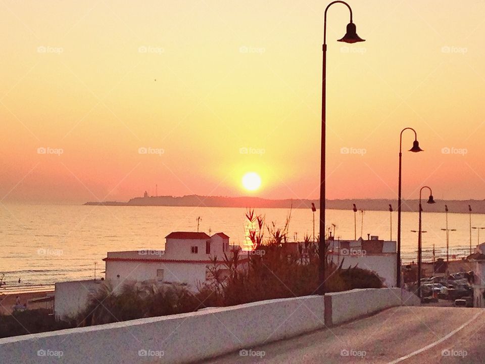 Sunset in Conil