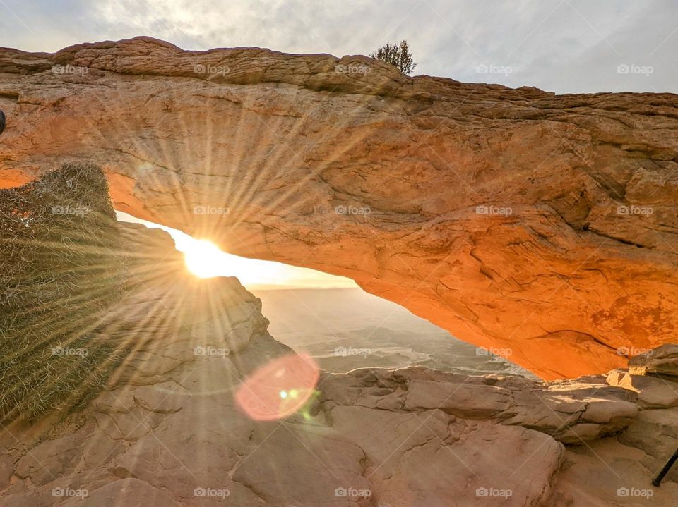 Sunburst at Mesa Arch