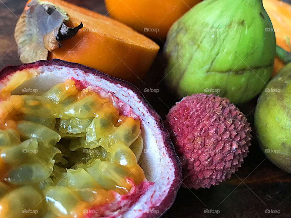 Exotic fruits 