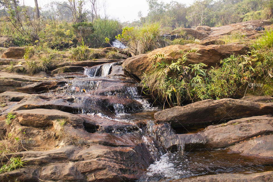 Waterfall from Minas Gerais, Brazil.