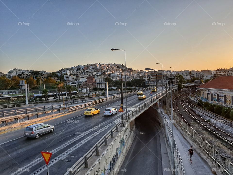 Athens Sunset, Greece
