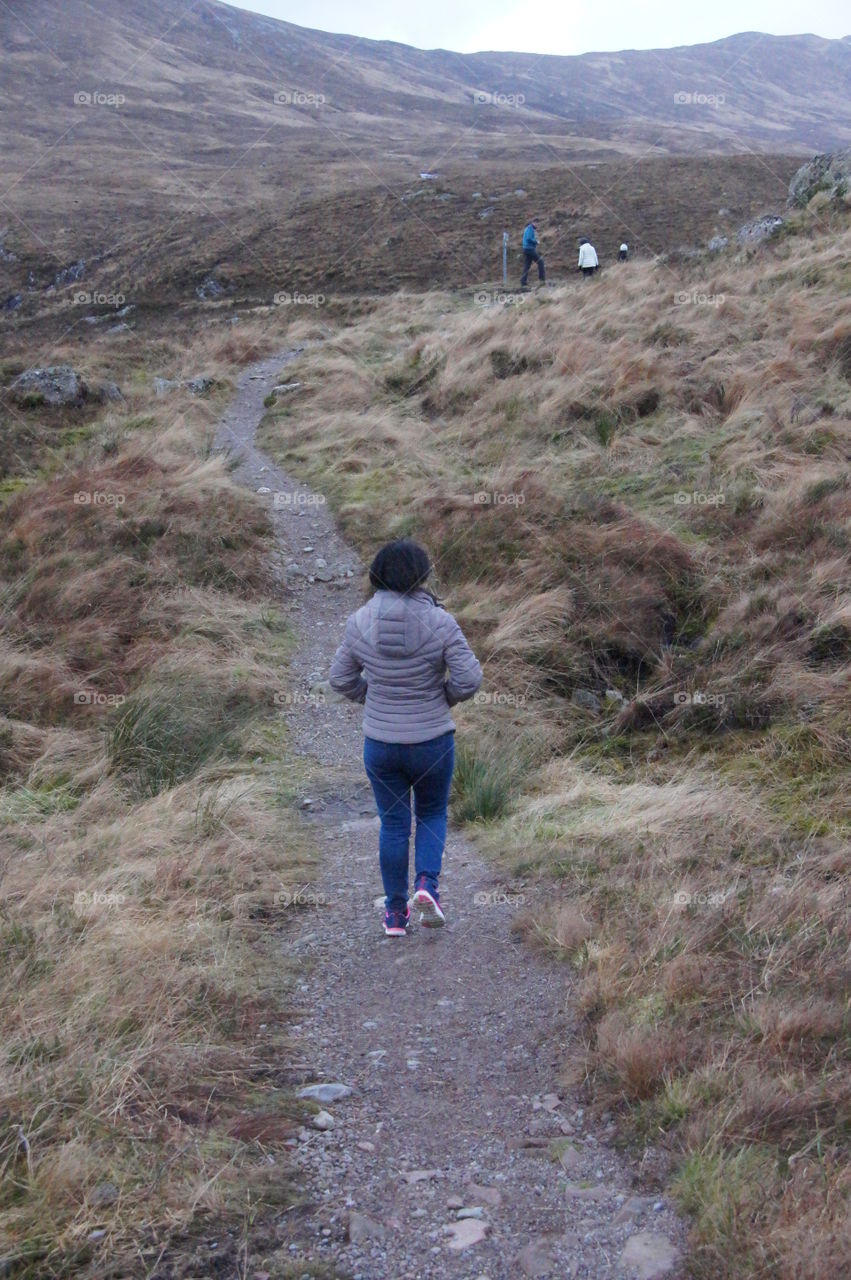 Happy trails ... Glencoe, Scotland