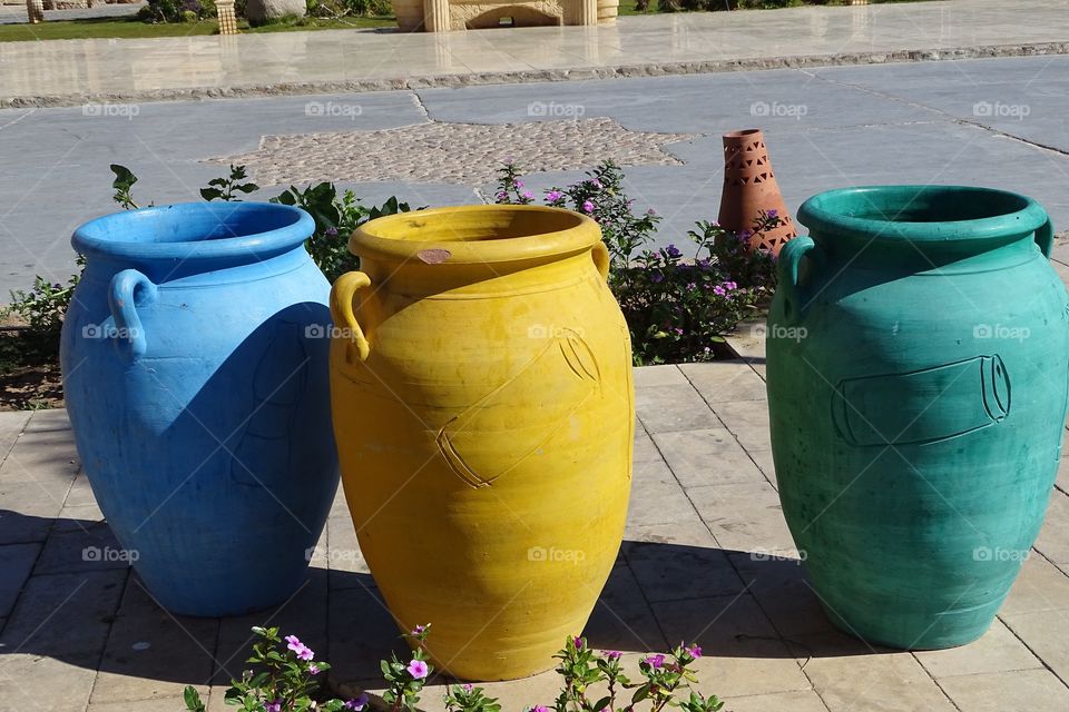 Baden Mülleimer Egypten