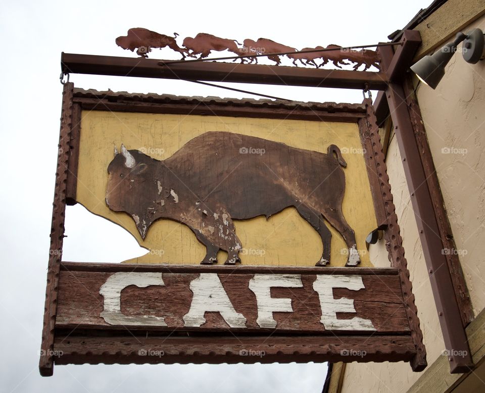 Cafe sign 