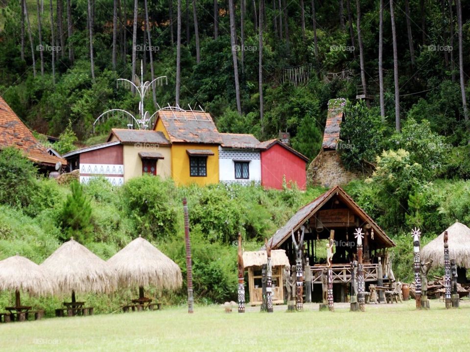 stilt house