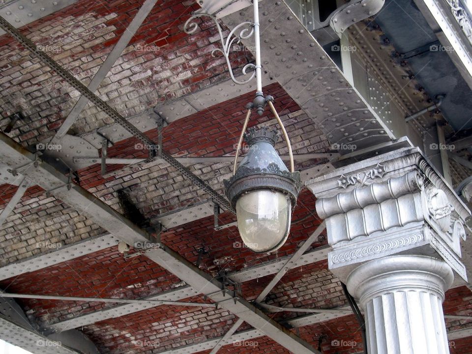 Under the Paris metro